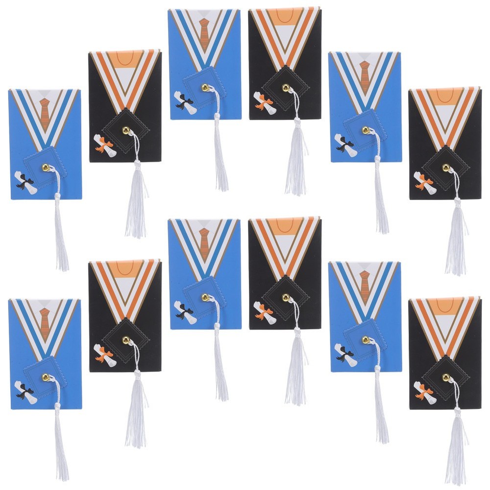 30Pcs Durable Graduation Favor Boxes with Tassel Pull Out Drawer for Grad Gifts
