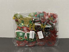 12 pcs Christmas Glasses Eyeglasses For Party, Photo Booth, Costume, Holiday NEW