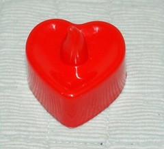 9 Pieces Red Heart Shape LED Tealight Candles Love NEW Fast Shipping