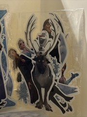 Frozen Birthday Party Table Decor And Birthday Banner, 12 Plastic Tablecloths