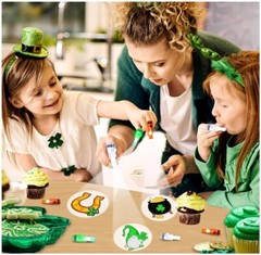 36PCS St Patricks Day Accessories LED Light Up Finger Lights