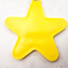 Vintage Plastic Balloon Weights Bears Zibi Core Star & Smile Face 1990