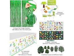 176pcs Dinosaur Birthday Party Décor Extra Large