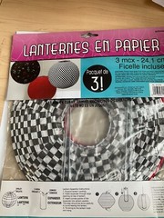 1950 Paper Lanterns 3 50″s Lanterns Rock and Roll Lanterns Party Decoration