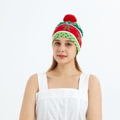 Santa Hat and Scarf Package Warm, Essential Accessories for the Holiday Season