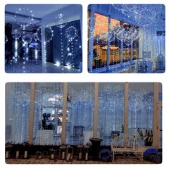 12pc LED Light up Party Balloons with Batteries, 22 inch Big Size Clear Bobo …