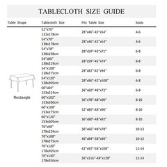 Rectangle Tablecloth 70×140 Mid Century Modern Abstract 1950s 1960s