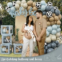 Exciting Cowboy Baby Shower Decorations Set – A Little Cowboy is on the Way!