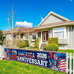 250th Anniversary American Banner Flag, 17762026 USA 250th Birthday Premium B…