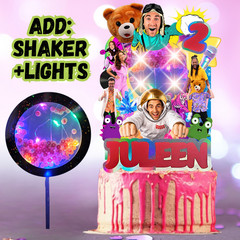 Danny Lets Go! TABLE DISPLAY SUPPLIES Cupcake Cake TOpper party decoration