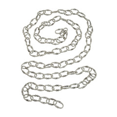 12 Ft. Grey Plastic Bone Link Chain Halloween Decoration – Morris Costumes
