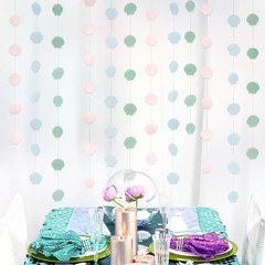Seashell Garland Sea Shell Party Decorations Under the Sea Party Decor Hangin…