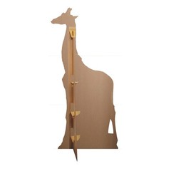 Giraffe Animal Cardboard Cutout with Free Mini Standee Wildlife Jungle Safari