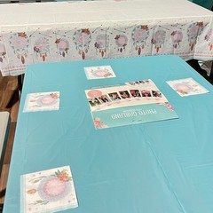 Free Spirit BOHO Dreamcatcher Party Supplies 54” X 96” Tablecloth