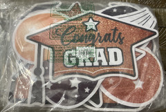 Congrats Grad Banner Unknown Size-Brand New-SHIPS N 24 HOURS