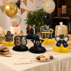 Vintage 85Th Birthday Decorations – 9 Pcs Retro Sunset Party Paper Table Honeyco