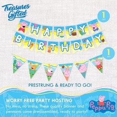Officially Licensed Peppa Pig Birthday Party Supplies – Serves 16 Guests – Co…