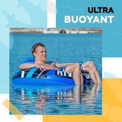 Inflatable River Tube Float – Heavy Duty River Float Pool Floats Lake Premium…