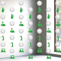 Golf Party Decorations 7 Pcs Golf Themed Cart Hanging Decorations for Sports