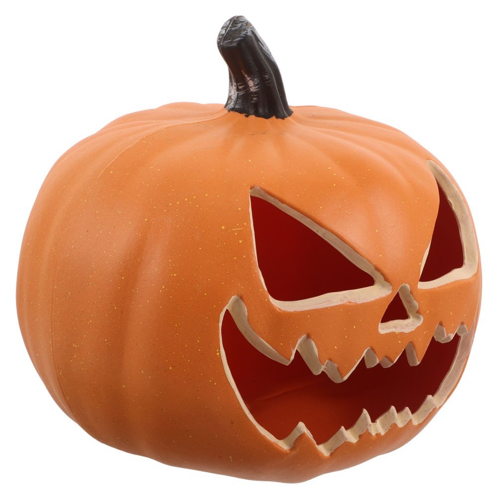 Pumpkin Desktop Decoration with Lights Halloween Glowing Lantern