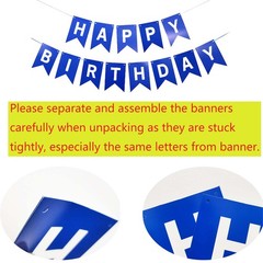 23rd Balloons Party Decorations for Men, Navy Blue Banner Gold Number 23 Foil…
