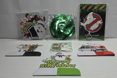 Ghostbusters Birthday Party Banner Cupcake Toppers Honeycomb Centerpieces Swirls