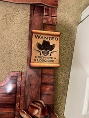 Wild West Party Decorations Cowboy Cowgirl Photo Booth Prop Saloon Door 85″x45″