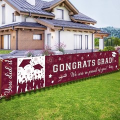 Graduation Decorations Maroon White 2026/Maroon Graduation Party Decorations/…