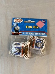 4 Pc Set Thomas and Friends Happy Birthday Party Welcoming Kit & Party Game #1