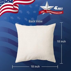 Modern Patriotic Pillow Covers – Stars & Stripes Design