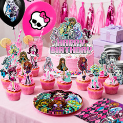 Dogs Kinder Birthday Party Decorations Pet Party Tableware Plates Balloons Set