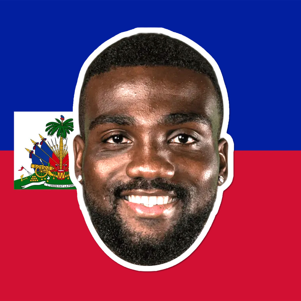 Haiti National Team Big Head Cutout – Carlens Arcus, Fafà Picault, Ricardo Adé