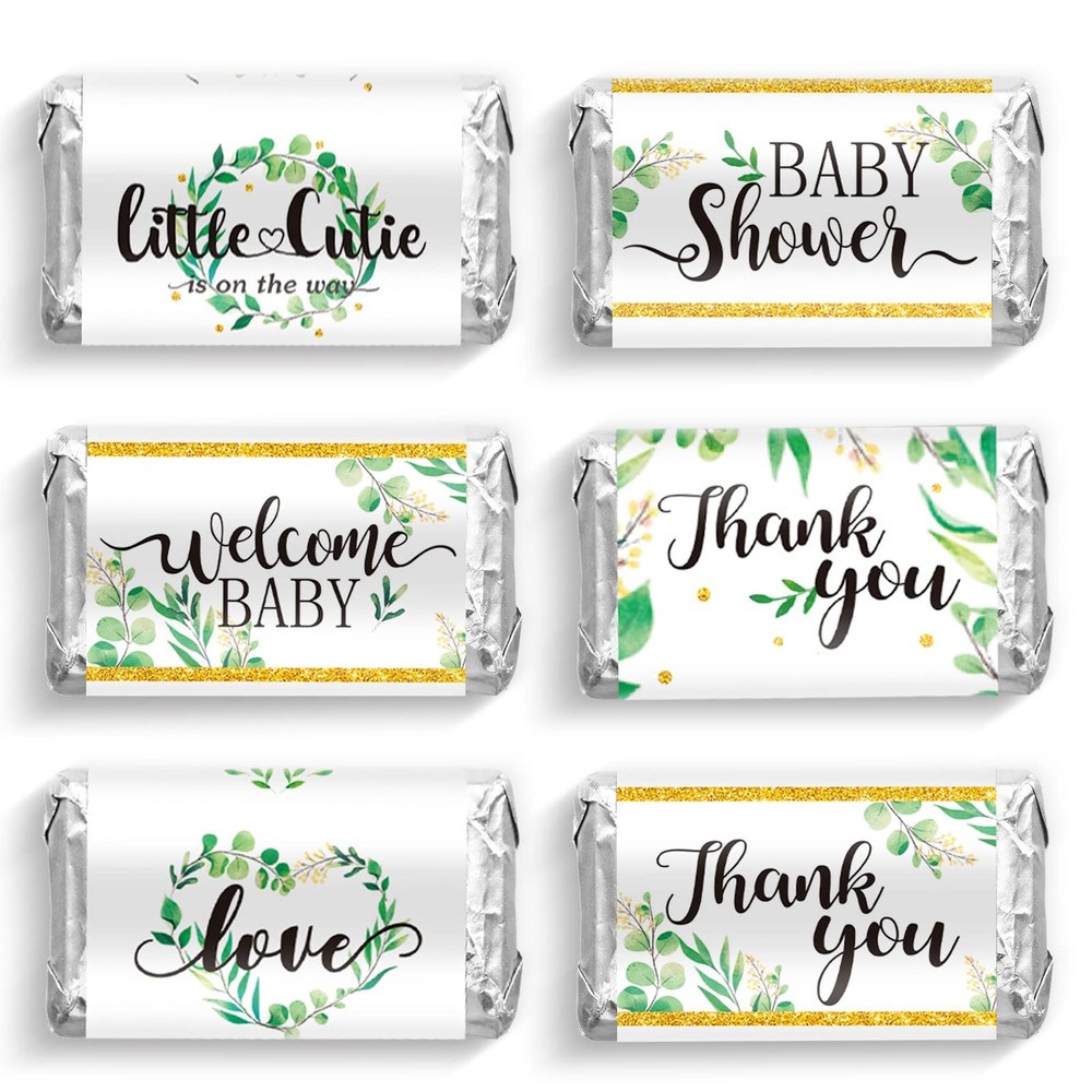 Baby Shower Candy Wrappers, Mini Candy Bar Miniatures Wrappers Chocolate Bar …