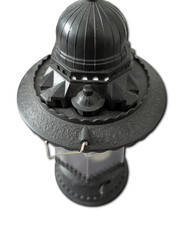 Halloween Skull Lantern Light Up Not Working Hanging Grey Spooky Prop