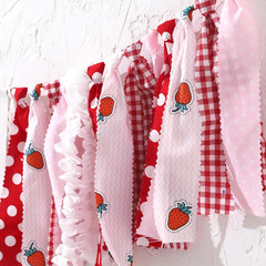 Strawberry High Chair Banner – 1St Birthday Decoration, First Birthday Decoratio