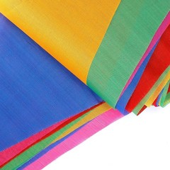 Multicolor 375ft Party Pennant Banners – 300pcs Nylon Decor for All Occasions