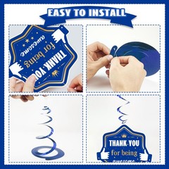 Appreciation Decorations, We Appreciate You Banner Decorations, Thank You Sign,