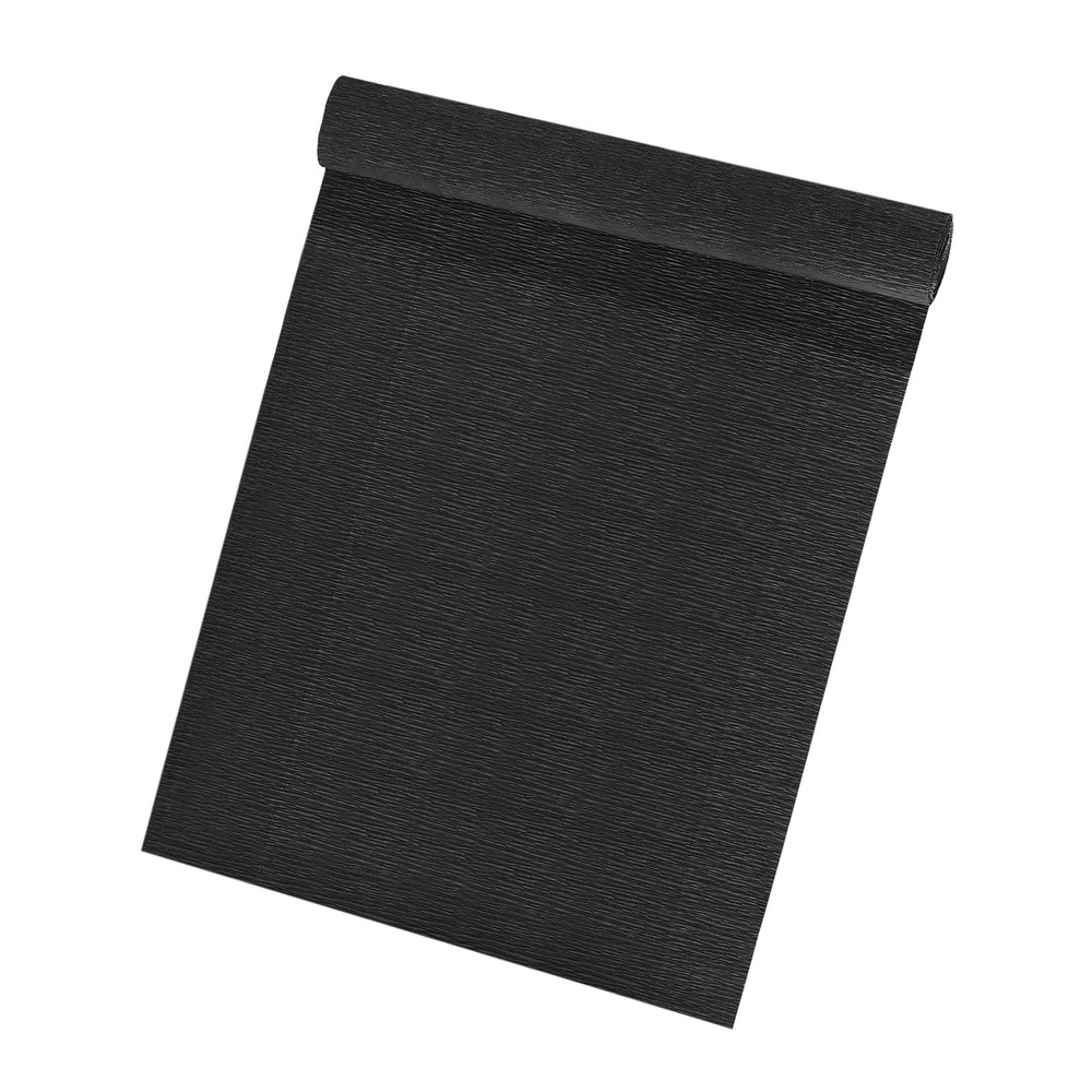 Crepe Paper Roll Paper Streamers 20 Inch x 7 Ft Black