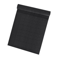 Crepe Paper Roll Paper Streamers 20 Inch x 7 Ft Black