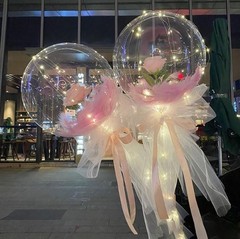 20 PCS Bobo Balloons Transparent Bubbles Balloon for Indoor Outdoor Weddings …