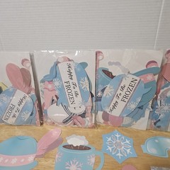 5 Pkgs NEW Winter Themed Snow Holiday Party Photo Props -Selfie/Group Pictures