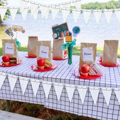 5 Pcs Composition Notebook Classroom Banner Decor Back to School Banner Decorati