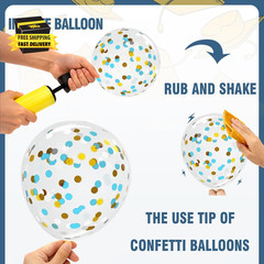 Graduation Decorations 2026 – Graduation Balloons 62Pcs 12 Inch Navy Blue Gold W