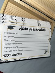 Graduation Party “She Believed She Could”Napkins, Advice For Grad BOX Cards LOT