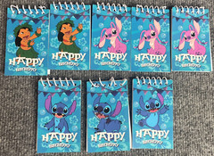 Lilo & Stitch Party Supplies Mini Notepads Happy Birthday Party Favor Set of 8