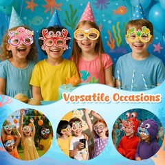 36PCS Under the Sea Party Decorations, Ocean Party Favors Sea Animal Themed