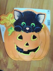 Halloween Diecuts Cutouts Vintage Eureka Decorations U Pick NOT a LOT