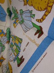 VINTAGE Holly Hobbie Tablecloth Tablecover Paper 54″ x 96″