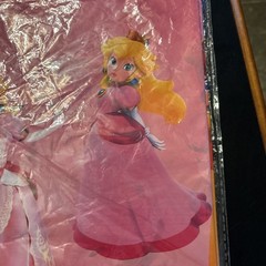 1 Pack Princess Peach Tablecloth Birthday Party Supplies Decorations