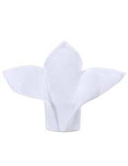 Polyester Cloth Napkins Set of 24, Solid Washable Fabric Napkins 2-Dozen, Per…